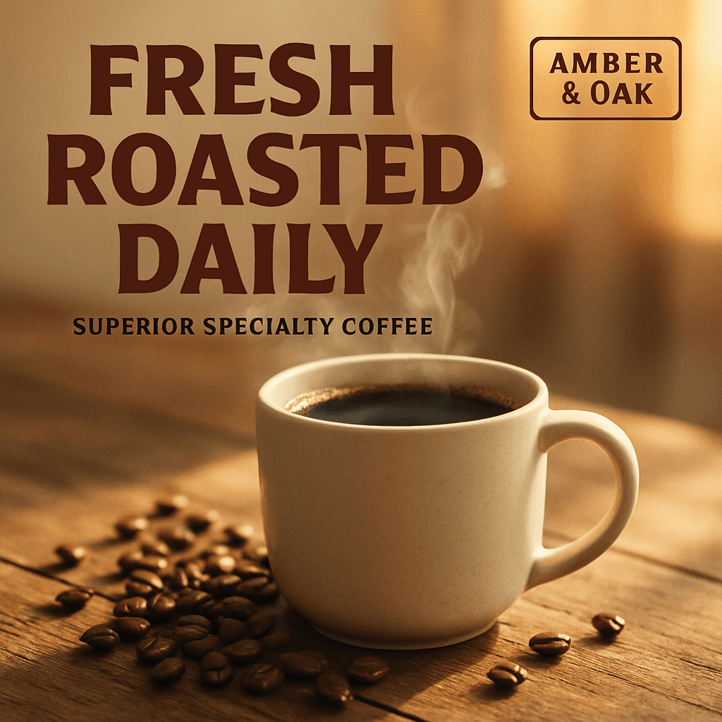 Amber & Oak — Coffee & Food
